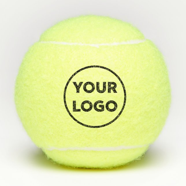 Custom Business Company Logo Branded Tennis Balls (Front)