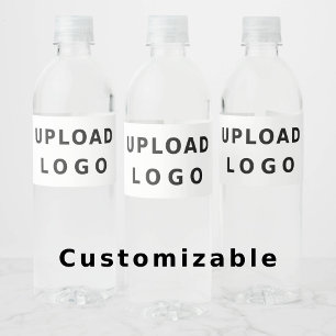 Custom Business Company Logo Branded Water Bottle Label