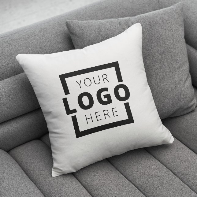 Custom Business Company Logo Promotional Branded Cushion (Creator Uploaded)