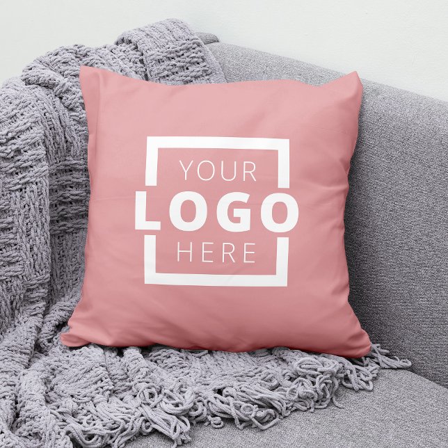 Custom Business Company Logo Promotional Branded Cushion (Creator Uploaded)