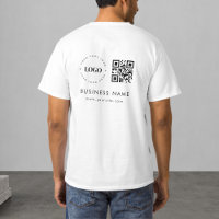 Custom Business Company Logo QR Code Scan & Text  