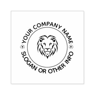 Custom Business Company Rubber Stamp