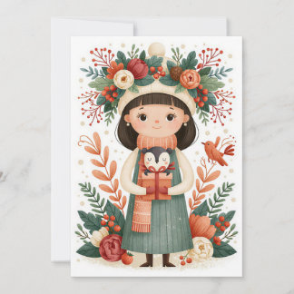 Custom Business Corporate Christmas Holiday Card