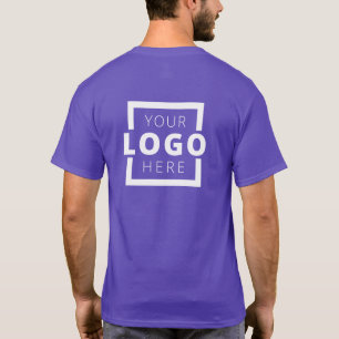 Custom Business Corporate Logo Employee Uniform T-Shirt