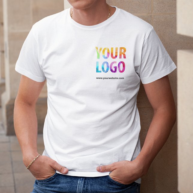 Custom Business Corporate Logo Employee Uniform T-Shirt (Creator Uploaded)