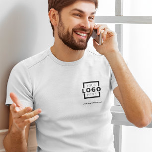 Custom Business Corporate Logo Employee Uniform T-Shirt