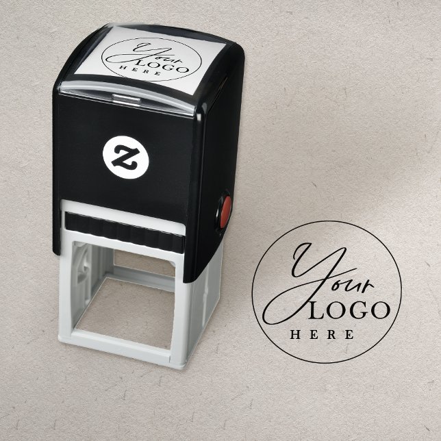 Custom Business Corporate Your Logo Here Self-inking Stamp (Creator Uploaded)