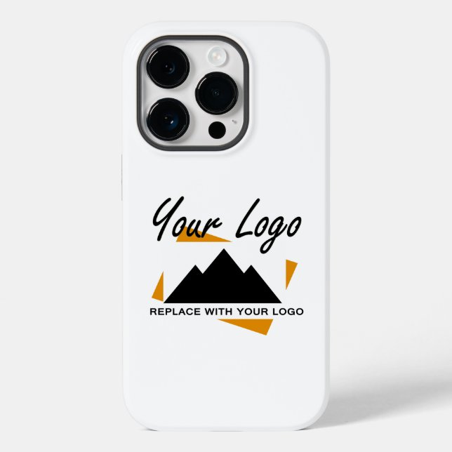 Custom Business Design Add Your Company Logo Case-Mate iPhone Case (Back)