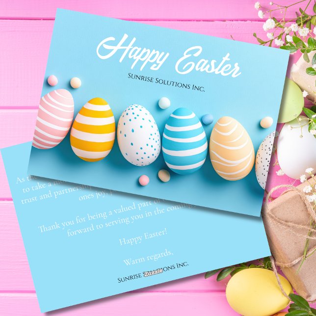 Custom Business Easter Greeting Card  (Creator Uploaded)