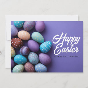 Custom Business Easter Greeting Card 
