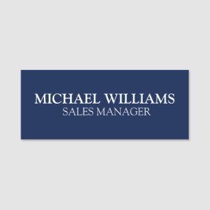 Custom Business Employee Professional Name Tag Pin