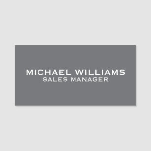 Custom Business Employee Professional Name Tag Pin