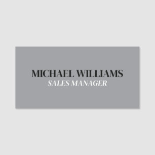 Custom Business Employee Professional Name Tag Pin