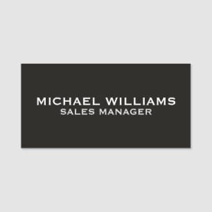 Custom Business Employee Professional Name Tag Pin