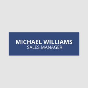 Custom Business Employee Professional Name Tag Pin