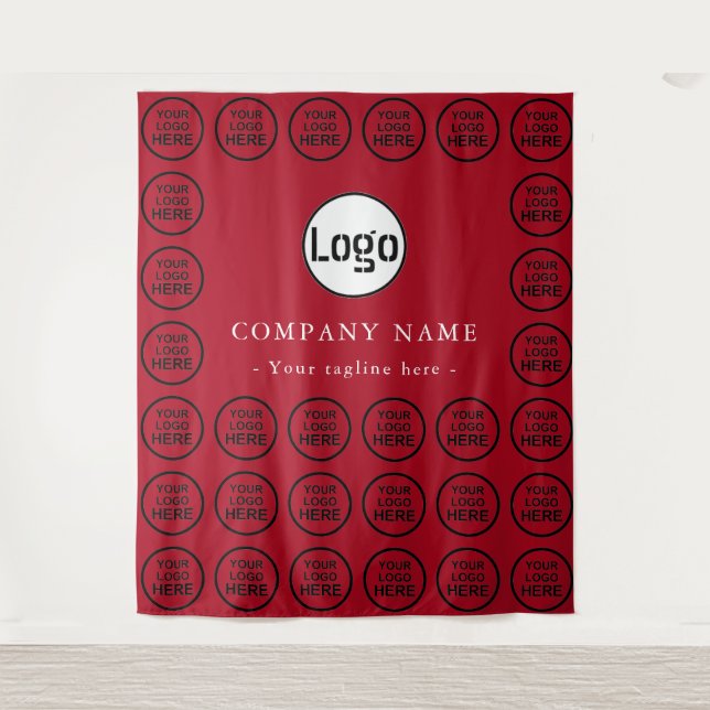 Custom Business Event Corporate Party Tapestry (Front)