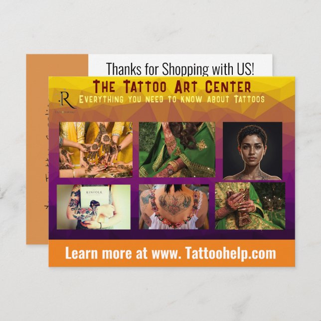 Custom Business Flyer Branding Template (Front/Back)