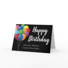 Custom Business Happy Birthday Balloons Corporate