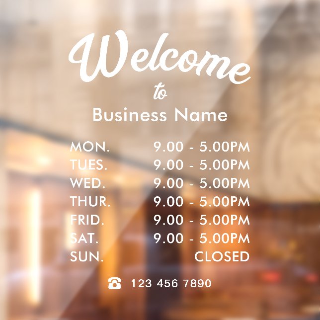Custom Business Hours  (Sheet 2)