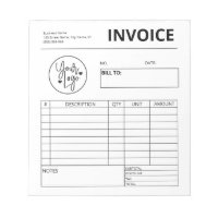 Custom Business Invoice Order Form Logo