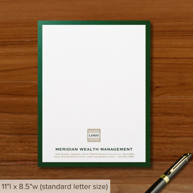 Custom Business Letterhead with Logo (Creator Uploaded)