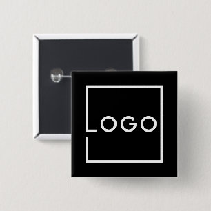 Custom Business Logo 15 Cm Square Badge