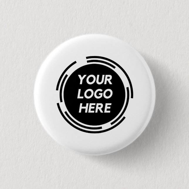 Custom Business Logo 3 Cm Round Badge (Front)