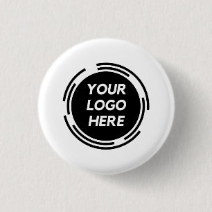 Custom Business Logo 3 Cm Round Badge