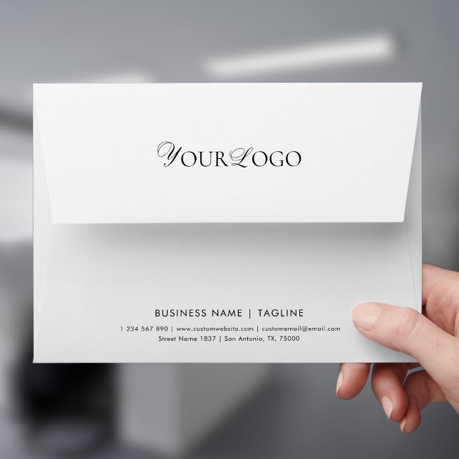 Custom Business Logo Address Professional Company Envelope (Creator Uploaded)