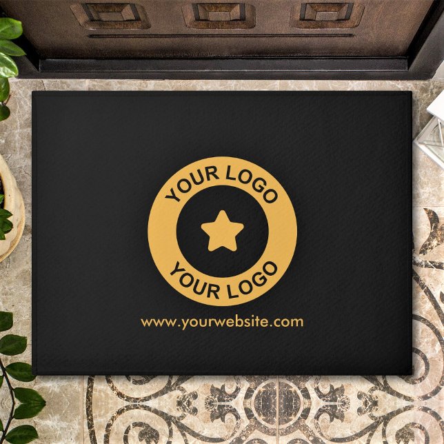 Custom Business Logo And Company Website Doormat (Creator Uploaded)