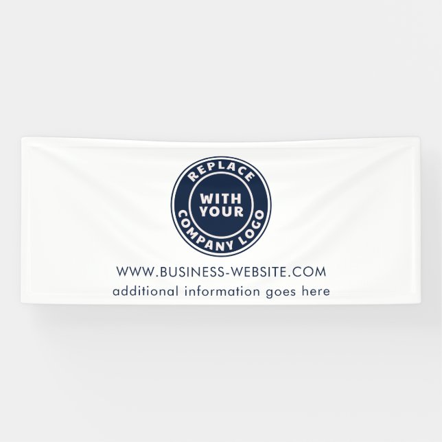 Custom Business Logo and Corporate Website Banner (Horizontal)