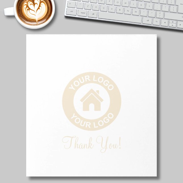 Custom Business Logo And Message Notepad (Creator Uploaded)