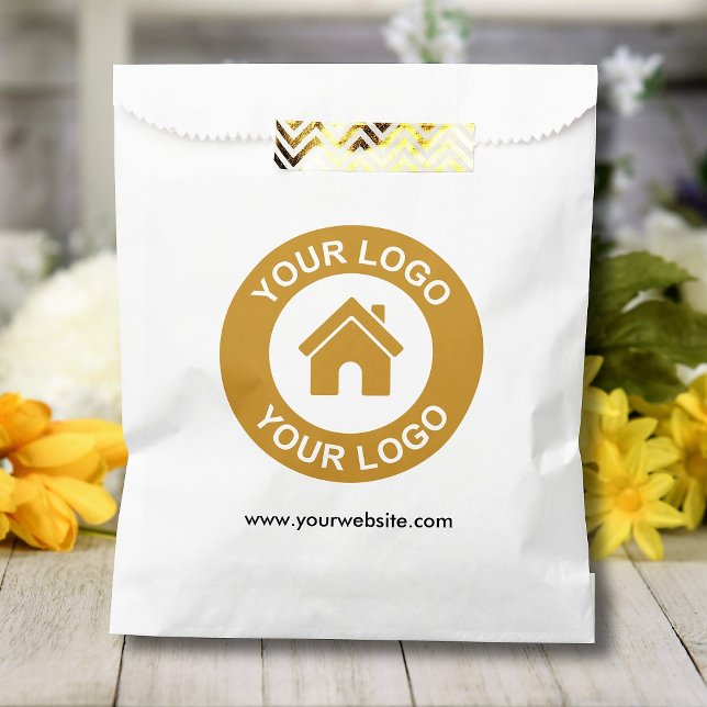 Custom Business Logo and Text Favour Bag (Creator Uploaded)