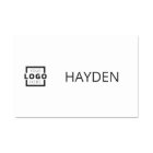 Custom Business Logo Basic Employee Staff Name