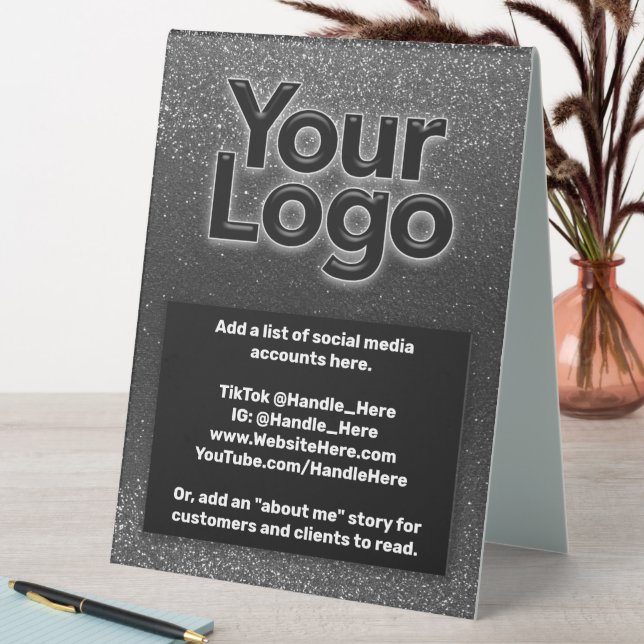 Custom Business Logo Boss Executive Professional   (In SItu (Table))