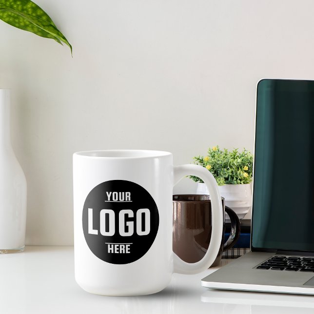 Custom Business Logo Branded Coffee Mug – Perfect  (Custom Business Logo Branded Coffee Mug – Perfect)