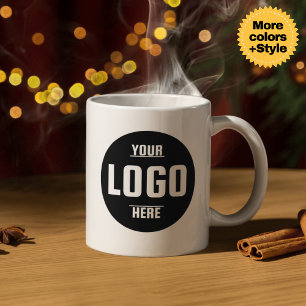 Custom Business Logo Branded Coffee Mug – Perfect 
