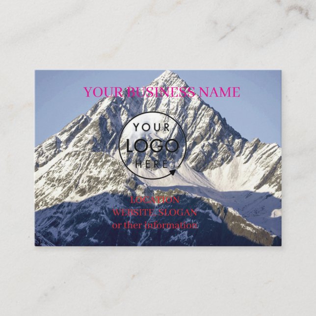 Custom Business Logo Branded Matchboxes Card (Front)
