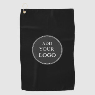 Custom Business Logo Branded Modern  Golf Towel