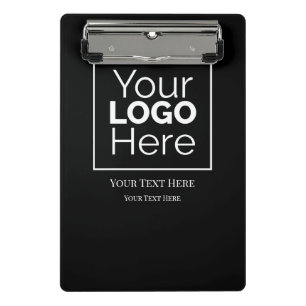 Custom Business Logo Branded Professional  Mini Clipboard