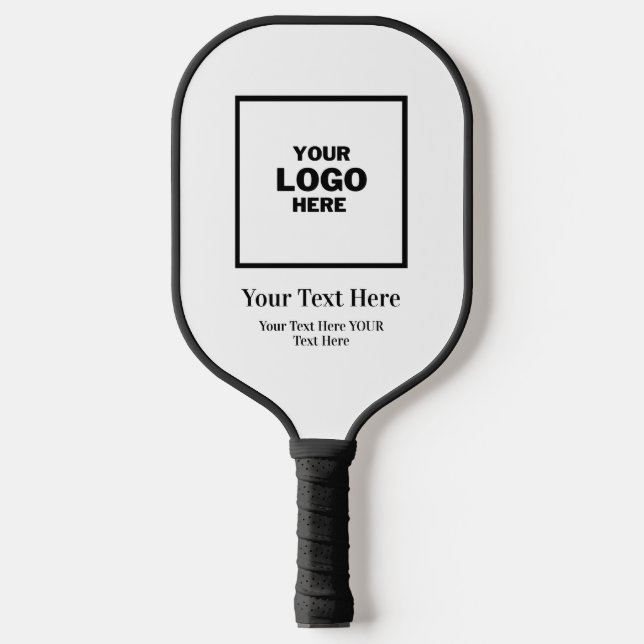 Custom Business Logo Branded Professional  Pickleball Paddle (Front)