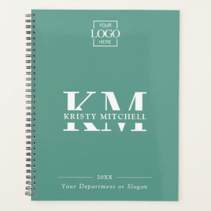 Custom Business Logo & Branding Monogram Initials Planner