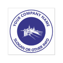 Custom Business Logo City Violet