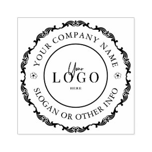 Custom Business Logo Classic Rubber Stamp