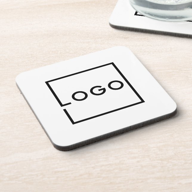 Custom Business Logo Coaster (Left Side)