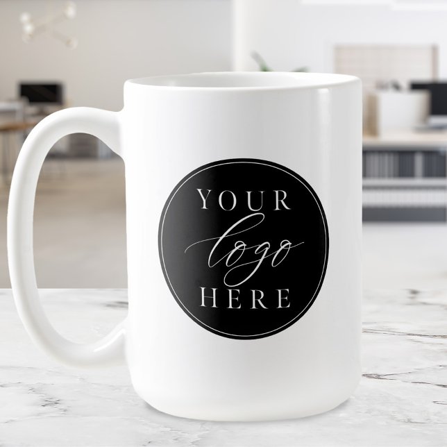 Custom Business Logo Company Branded Coffee Mug (Custom Business Logo Coffee Mug)