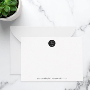 Custom Business Logo Company Card