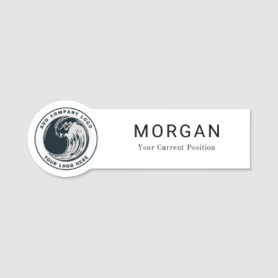 Custom Business Logo Company Employee Name Tag