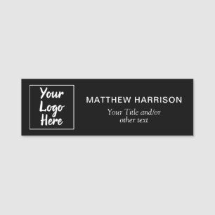 Custom Business Logo Company Logo Name Tag