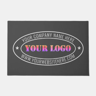 Custom Business Logo Company Office Personalised Doormat
